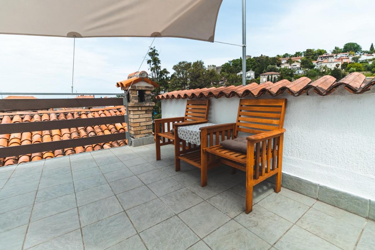 Kat-Y Terrace With Excellent View Apartment Пиран Екстериор снимка
